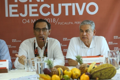 Presidente Vizcarra encabezará hoy Muni Ejecutivo en la región San Martín