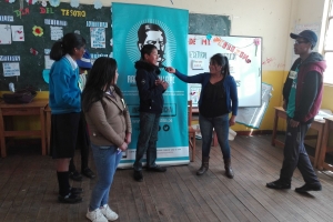 Cusco: escolares quechuahablantes luchan contra la trata de personas