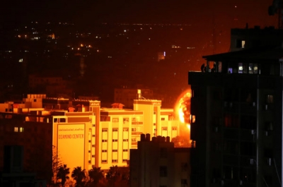 El ejército israelí destruye un cuartel secreto del grupo terrorista Hamas en Gaza