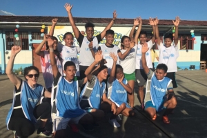 Unicef impulsa práctica de fútbol con valores para niñez en riesgo en Iquitos