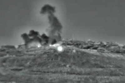 Israel atacó Siria en respuesta al disparo de cohetes contra el Golán, tres militares muertos