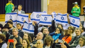 Centenares de cristianos colombianos realizaron evento para bendecir a Israel.